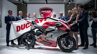 2025 Ducati Panigale V4 FINALLY Revealed The Ultimate Superbike [upl. by Ecissej638]