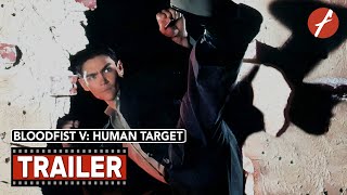 Bloodfist V Human Target 1994  Movie Trailer  Far East Films [upl. by Adekam]