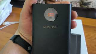 Powerbank ROMOSS 40000mAh обзор PEA40 PF [upl. by Maury136]