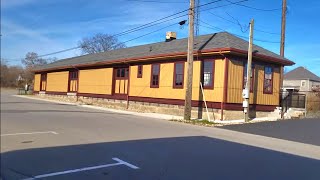 Restored Railroad Freight Station in East Palestine OH [upl. by Kronick]