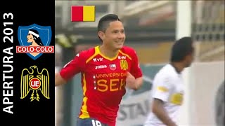 Colo Colo 02 Unión Española  Apertura 2013  Resumen [upl. by Malim]