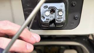 Fix stuck door latch on a Dodge Grand Caravan [upl. by Innej687]