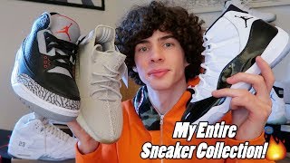 MY ENTIRE SNEAKER COLLECTION [upl. by Yelah124]