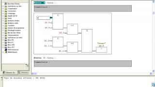 simatic manager step 7 part11 le language logigramme [upl. by Rysler]