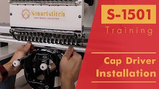 Smartstitch Embroidery Machine S1501 Get Started Uninstall Cap DriverHow to Install [upl. by Yhtorod]