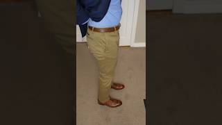 How Khakis Should Fit mensfashion pants khaki chinos [upl. by Owen330]