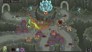 Kingdom Rush Frontiers  Emberspike Depths  Campaign Mode  Veteran [upl. by Groot]