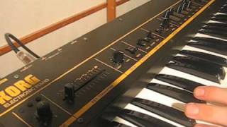 korg LP 10 analog piano [upl. by Cuyler447]