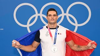 Florent Manaudou porte drapeau aux JO de Paris 2024  “Je suis reconnaissant envers mes pairs” [upl. by Snahc]