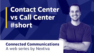 Contact Center vs Call Center [upl. by Nainatrad]