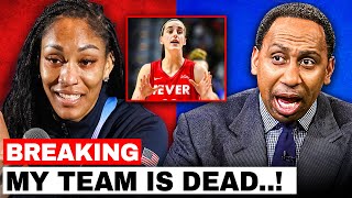 Aja Wilson Throws Tantrum amp Blames CAITLIN CLARK amp WNBA as Las Vegas Aces Crash amp Burn MASS EXIT [upl. by Kenton835]