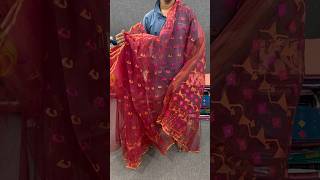 Exclusive jamdani saree saree jamdanisaree jamdani handmade handloom silksaree fashion [upl. by Nesta]