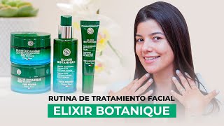 Rutina de cuidado facial para la mañana con Elixir Botanique [upl. by Ailey]