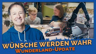 TECHNIKTEST amp WÜNSCHEWAGEN Träume gehen in Erfüllung  WunderlandUpdate 27  Miniatur Wunderland [upl. by Aitnyc]