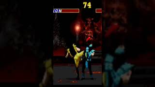 SCORPION VS SUB  ZERO ultimatemortalkombat3 [upl. by Hillary529]