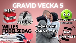 GRAVID VECKA 5 VLOGG [upl. by Vlada]