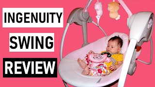 Ingenuity Comfort 2 Go Portable Swing Review [upl. by Rufina116]