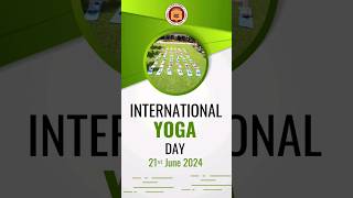 International Yoga Day 2024  Swamys School [upl. by Arrotal237]