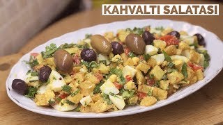 Doyurucu Kahvaltı Salatası  Naciye Kesici  Yemek Tarifleri [upl. by Nylassej143]