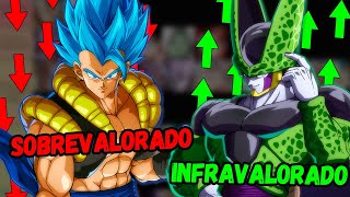 DBFZ LOS PJS MAS SOBREVALORADOS E INFRAVALORADOS [upl. by Inram897]