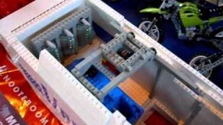 Convoi exceptionnel Mammoet en lego nooteboom mega windmill transporter [upl. by Ralina226]