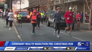 Covenant Health Marathon preChristmas training run [upl. by Wilbur245]