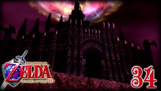 Zelda Ocarina of Time 3D  Cap34 El Castillo de Ganon [upl. by Limak7]