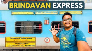 Bangalore to Chennai  Brindavan Express 🔥 Full Journey Vlog in Malayalam [upl. by Asyla541]