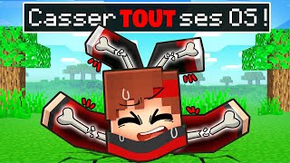 Talcado se CASSE tout les OS du Corps sur Minecraft [upl. by Atteynot810]