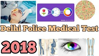 Delhi Police Medical Test FULL DETAILS IN HINDI [upl. by Hite]