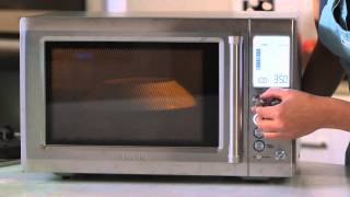 How to Use the Breville Quick Touch Microwave  WilliamsSonoma [upl. by Adlez]