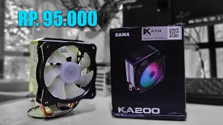 Saingan Jonsbo Cr 1200 CPU Cooler RGB Low Budget Paling Laris 2024 Kyo Sama KA 200D [upl. by Adok298]