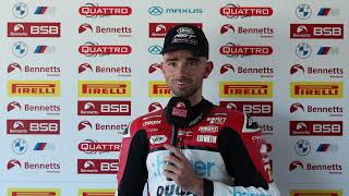 2024 Bennetts BSB RD6  Irwin tops the Free Practice times at Brands Hatch [upl. by Hwu]