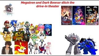 Megatron and Dark Bowser ditch the drivein theater [upl. by Ettenajna]