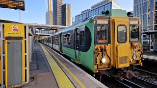 Class 455 Ride  East Croydon  Sydenham [upl. by Zenda]