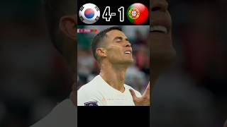 Portugal vs South Korea 2026 World Cup Showdown 💥😱 ronaldo youtube football shorts [upl. by Littell798]