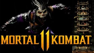 MK11 MILEENA AS KAHN KLASSIC TOWER GAMEPLAY ENDING [upl. by Tomi]