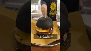 Il nostro Carbonaro è perfetto così comè carbonara hamburger cargoburgerlab hamburgeriaroma [upl. by Earle]