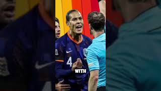 Virgil van Dijk ‘Angry’ After First Red Card with Netherlands 🇳🇱⚽ VanDijkRedCard” [upl. by Eleaffar334]