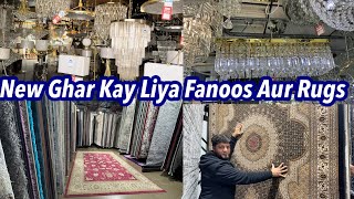 Isha ne gift kiya 2 Lakh ka Fanoos 😳  Living Room ke liye Irani Rugs liye [upl. by Pavlish]