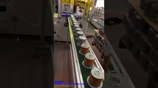 AUTO SEAMING LINE FOR SPINON OIL FUEL FILTER automation filter making machine filter [upl. by Julia]