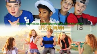 Meghan Trainor  Lips Are MovinMattyB ft Haschak Sisters amp The Clique cover [upl. by Akilaz]