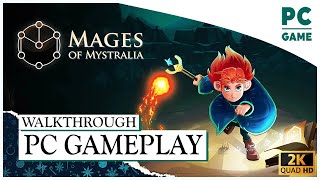 Mages of Mystralia PC HD Gameplay Walkthrough  Preview [upl. by Hobbie]