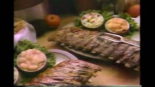 Chilis Baby Back Ribs Commercial 1987 [upl. by Ativ]