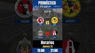 Xolos vs América Chivas vs Atlas  Pronóstico Play In [upl. by Yona454]