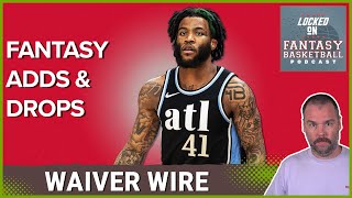 NBA Fantasy Basketball Waiver Wire Moves to Make Now [upl. by Ireland]