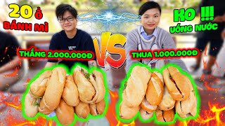 2 Cô Gái Ăn 20 Ổ Bánh Mì Không Uống Nước Nhận 2 Triệu Và Set Quà Tết Của Võ Sư Lộc Tập 7 [upl. by Lau]