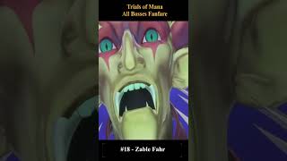 Trials of Mana All Bosses Fanfare  17 and 18 [upl. by Noevart]