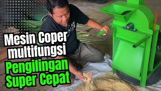 MESIN COPER MULTIFUNGSI KM3000 4 Mata Pisau HSS German SUPER CEPAT Untuk Giling” mesincoper [upl. by Whitebook779]