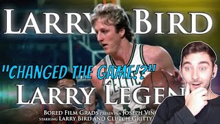 Brit Reacts to Larry Bird for the First time quotA NBA LEGENDquot [upl. by Eirdua]